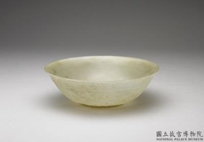 图片[2]-Jade round bowl with carving throughout, Ottoman Empire-China Archive